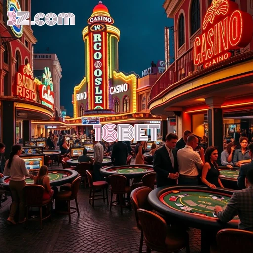Atraia sua Sorte no Cassino 16BET com Diversão Garantida